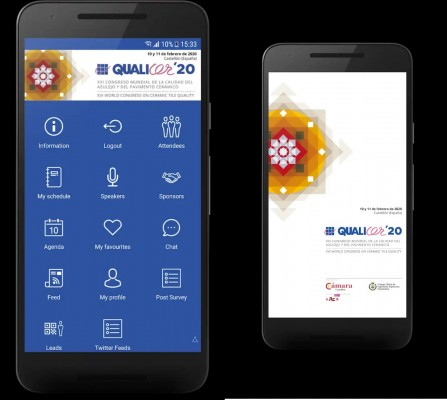 Qualicer lanza su app móvil que permite consultar horarios del congreso o chatear con usuarios 