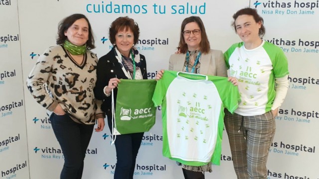 Vithas Castellón colabora en la Marcha Solidaria contra el Cáncer con la compra de 50 dorsales