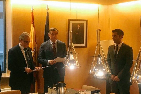 El murciano Marcos Ros promete el cargo como eurodiputado