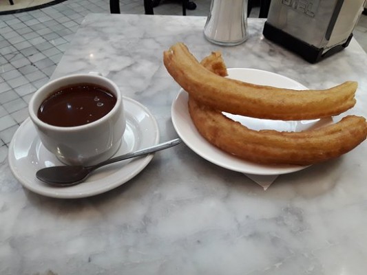 Perdida en el 'urban casual café'