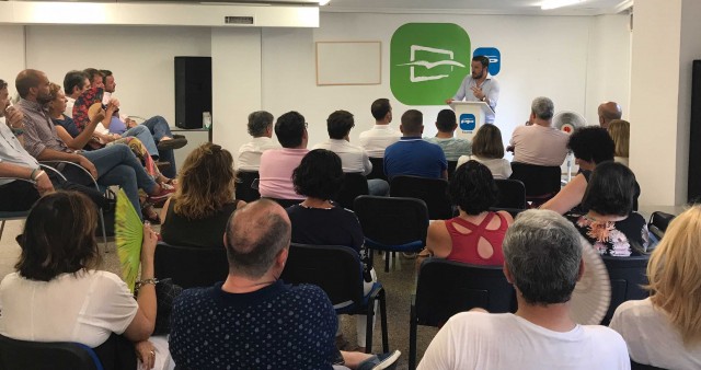 Pablo Ruz presenta su nueva Ejecutiva y nombra a José Navarro Esclapez nuevo Secretario General