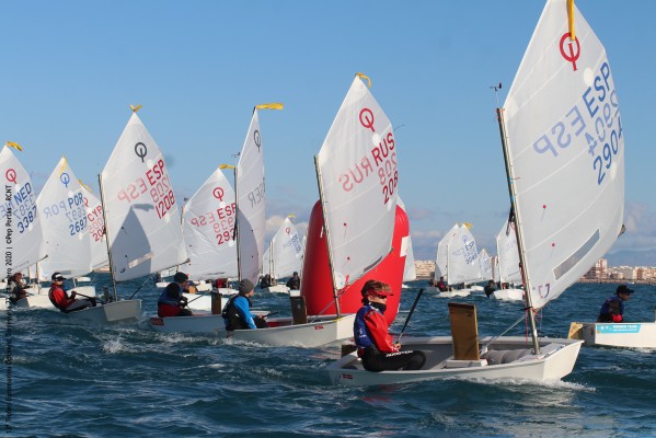 Cortese, Vucetti y Lubat, campeones del Trofeo Euromarina Optimist Torrevieja