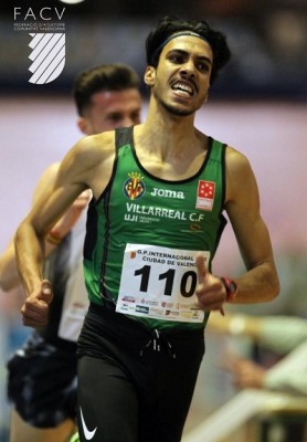 Mohamed Katir bate el récord regional de 3.000 metros y saca billete para el Mundial