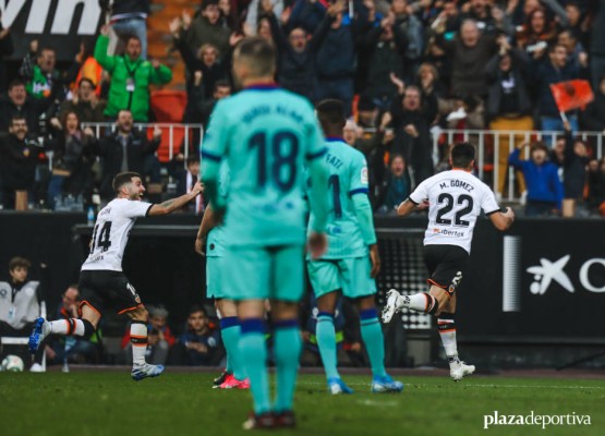 El Valencia alcanza una vuelta entera de la Liga sin dejar de marcar
