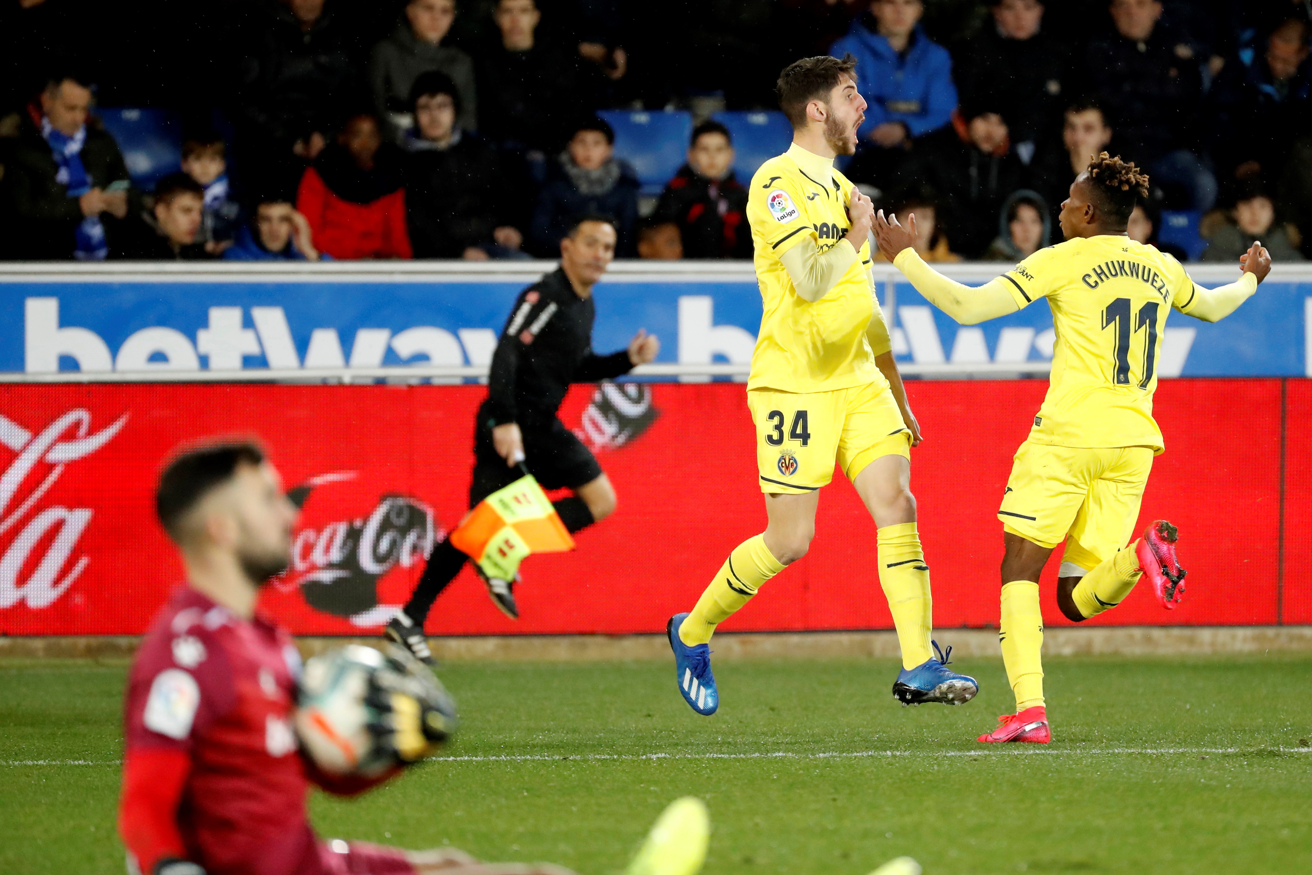 El gol del triunfo del Villarreal en Vitoria, fabricado y rubricado desde Miralcamp
