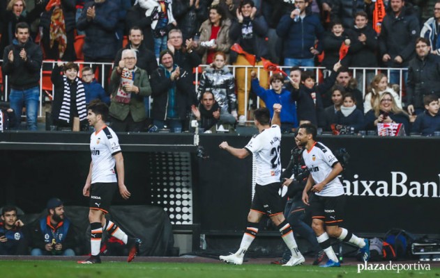 El Valencia completa su mejor arranque de Liga sin perder en casa en 38 años
