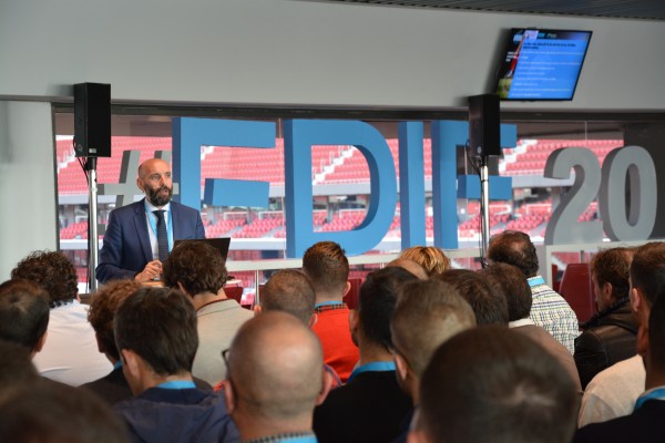La UCAM organiza el Football Data International Forum en el Wanda Metropolitano