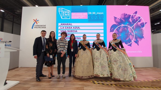 Elche lleva a Fitur 
el Spring Festival para impulsar la ciudad como referente de festivales