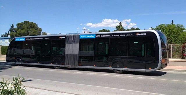 El Ayuntamiento de Murcia condiciona el Tranvibús a una ayuda de 11 millones de fondos europeos