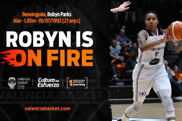 Robyn Parks nuevo refuerzo de Valencia Basket