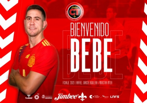 Bebe vuelve a la Región y a Cartagena al fichar por el Jimbee para las tres próximas temporadas