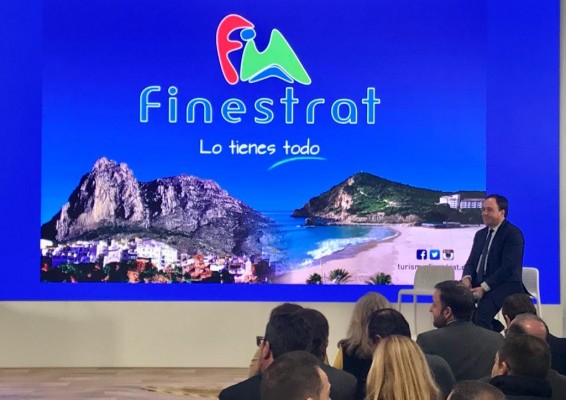 Finestrat está presente en Fitur con su oferta turística 