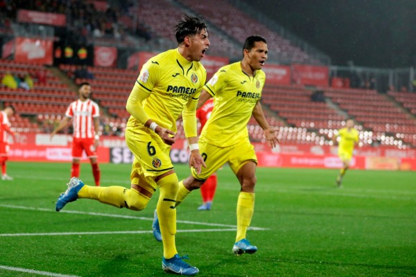 El Villarreal golea al Girona y sella el pase a octavos 