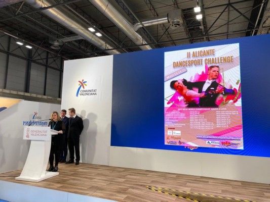 Alicante reunirá 6.000 bailarines para disputar la ‘II Alicante Dancesport Challenge’ en marzo