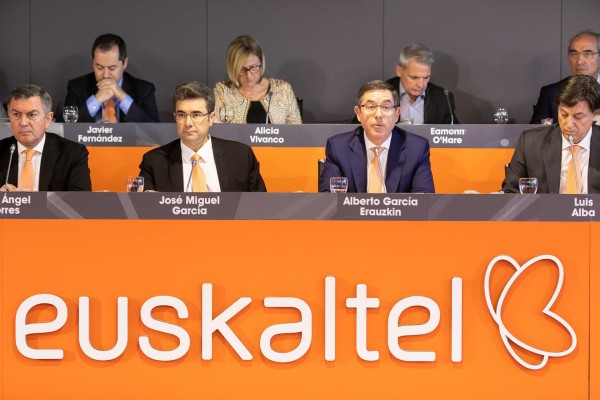 Euskaltel pagará 0,14 euros brutos por cada acción el 5 de febrero