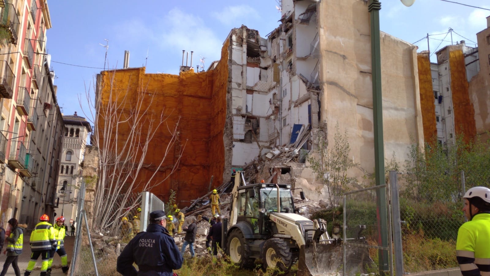 La borrasca Gloria se cobra dos víctimas: una, por un derrumbe en Alcoy y, otra, un ahogado en el río Guadalest