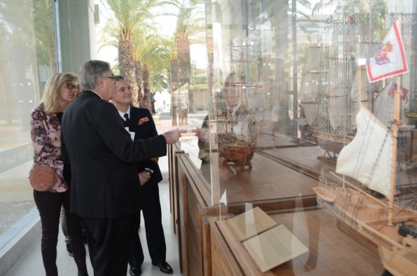El Museo Naval 'saca a flote' 40 maquetas de barcos en la sala Colección Julio Castelo Matrán-Fundación Mapfre 