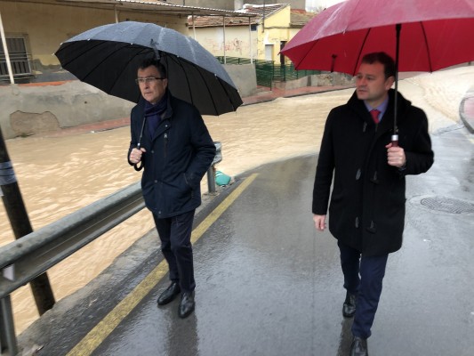 Tres años esperando el Colector Norte de Murcia: Ballesta reclama al Gobierno central que lo agilice