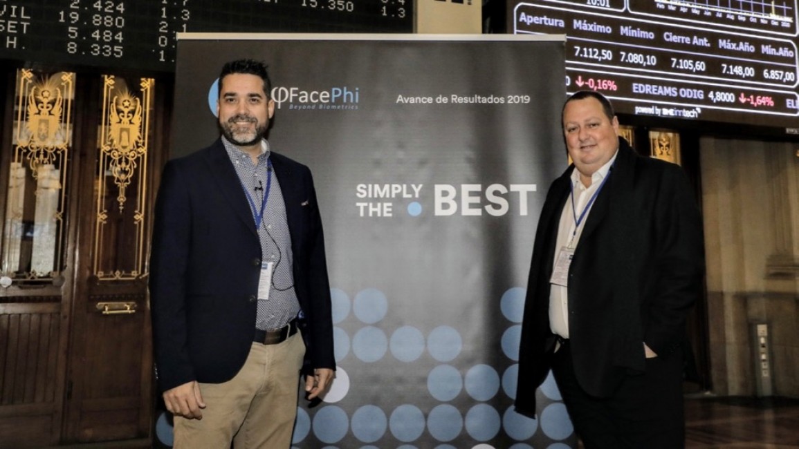 Javier Mira (i.) y Salvador Martí, fundadores de FacePhi - 