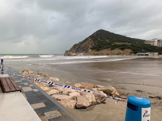 Los hoteles capean el temporal en Benidorm