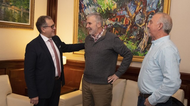 Diputación y UGT apuestan por crear un equipo que gestione las ayudas de la UE para el interior