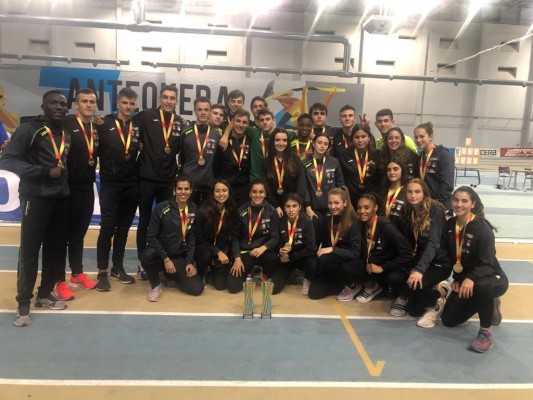El Playas de Castellón, rey indiscutible de la Copa de España sub'20 de atletismo