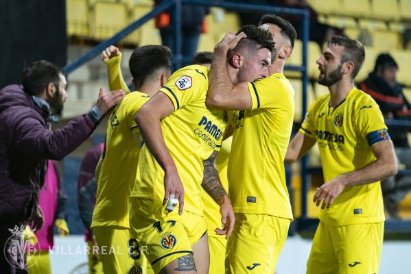 El Villarreal B saca los tres puntos ante el Hércules a dos minutos del final en un partido muy igualado