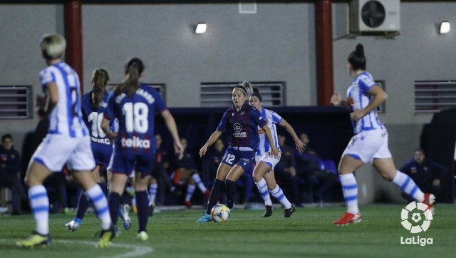 El Levante construye una cómoda victoria ante la Real Sociedad