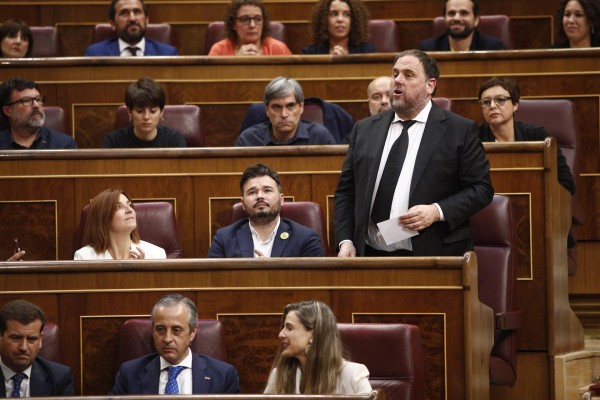 Junqueras advierte de que el apoyo a los Presupuestos dependerá de los avances en la mesa de diálogo
