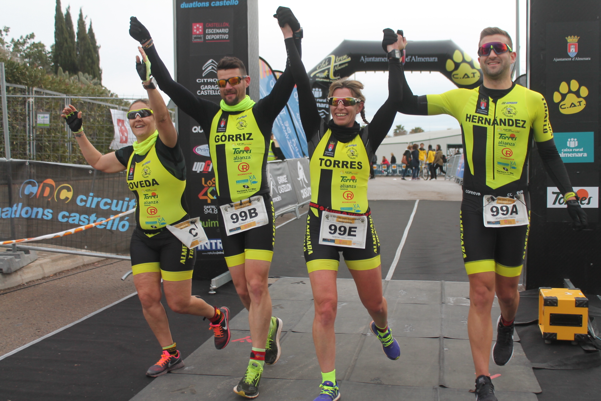 El duatlón por equipos 'Vila d'Almenara' se aplaza ante la previsión de temporal