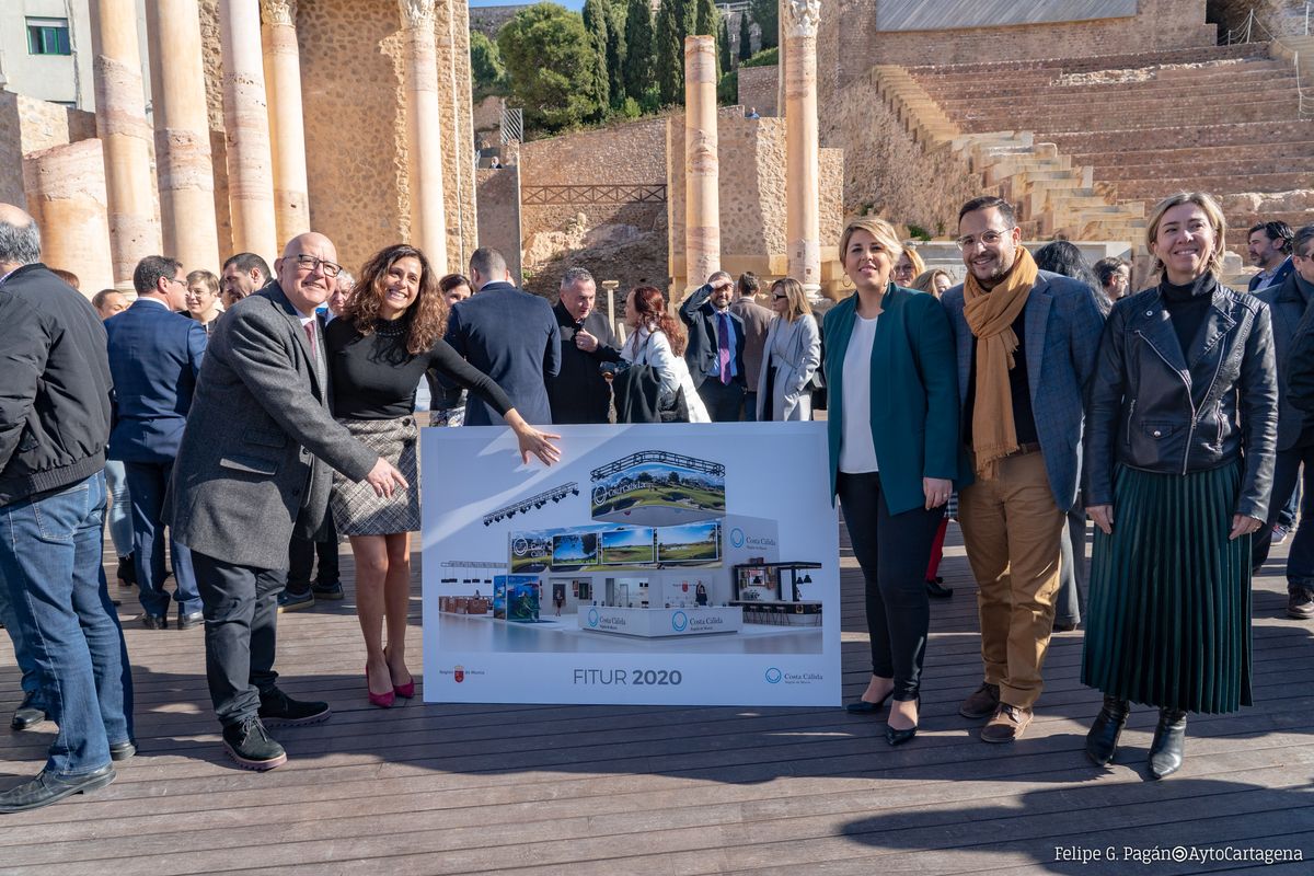 El stand de la Región fue presentado por primera vez en Cartagena. Foto: Ayto. Cartagena - 