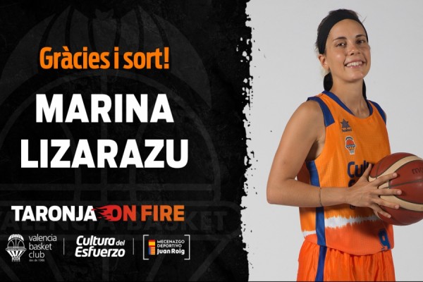 Marina Lizarazu se desvincula de Valencia Basket