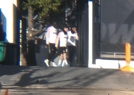 Ferran se prueba y Piccini ya sale a correr