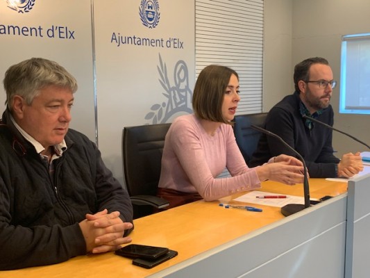Las nuevas ocho plataformas únicas de Elche empezarán a adecuarse tras Semana Santa
