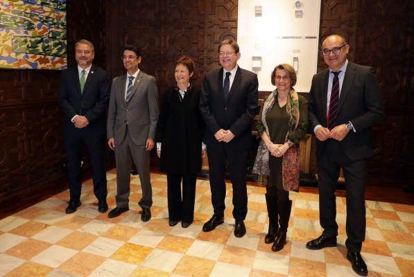 Puig se compromete con los rectores a constituir la comisión para tratar la financiación en enero