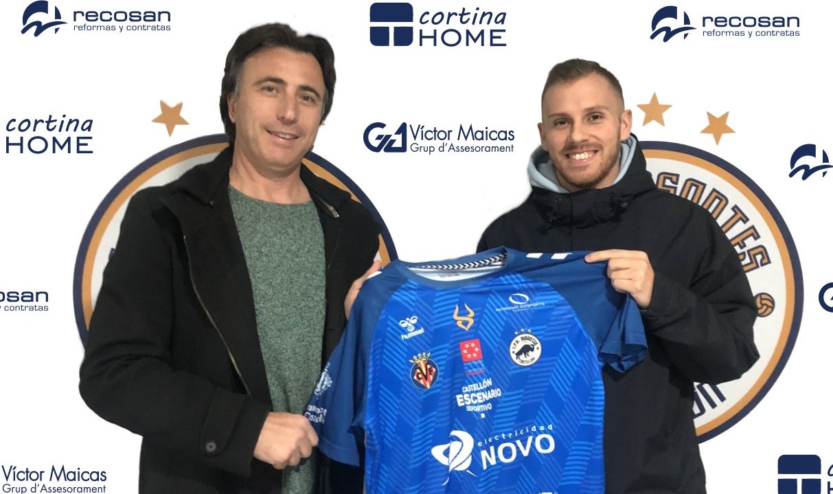 Iván Marquina, presentado como nuevo refuerzo del Bisontes Castellón