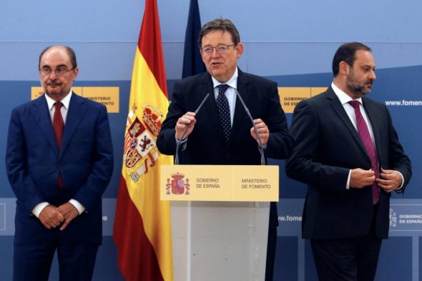 Vuelve el 'pique' entre las CCAA vaciadas y las más pobladas: Lambán le mete el dedo en el ojo a Puig