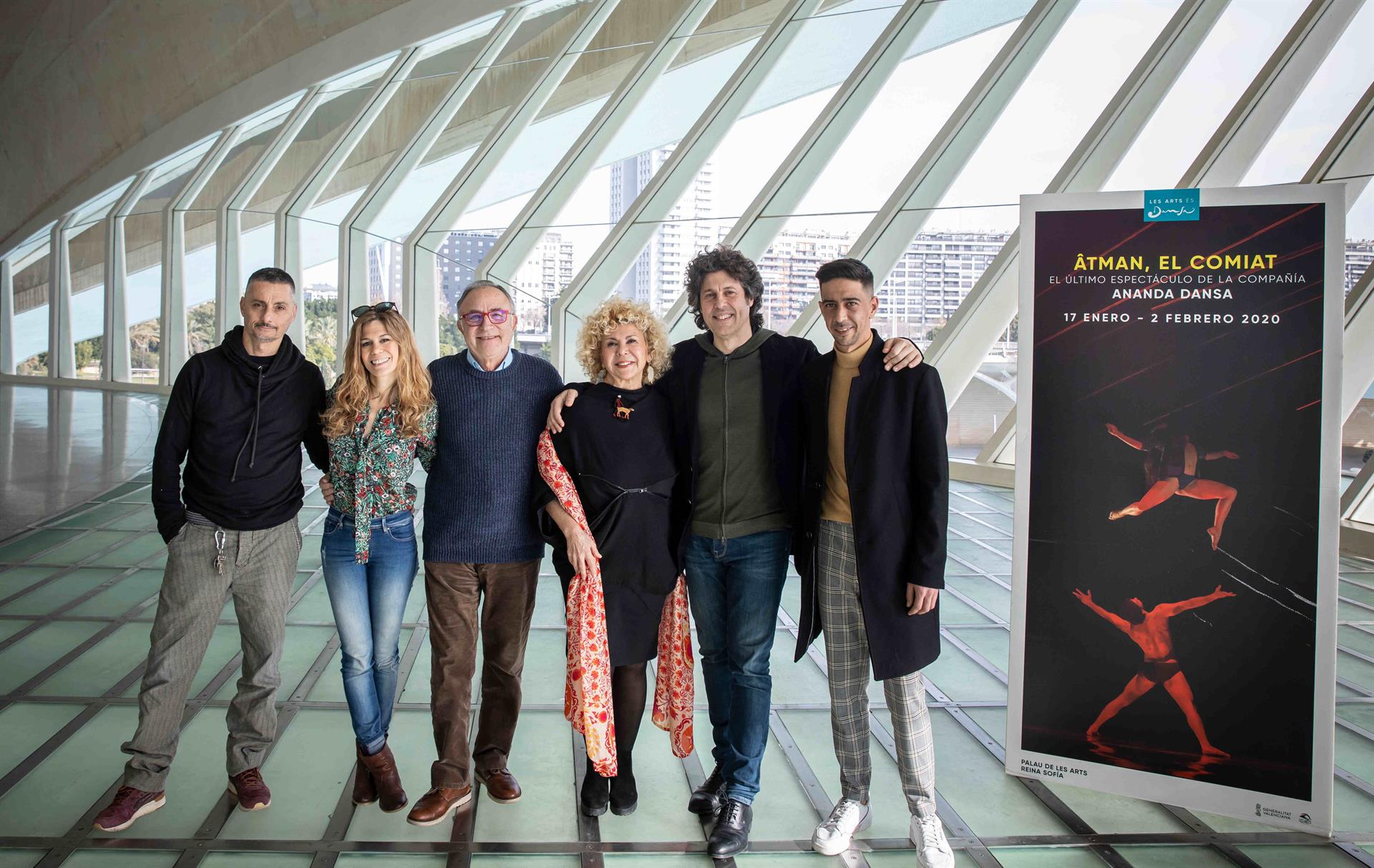 Ananda Dansa se despide en Les Arts con un canto contra la violencia machista