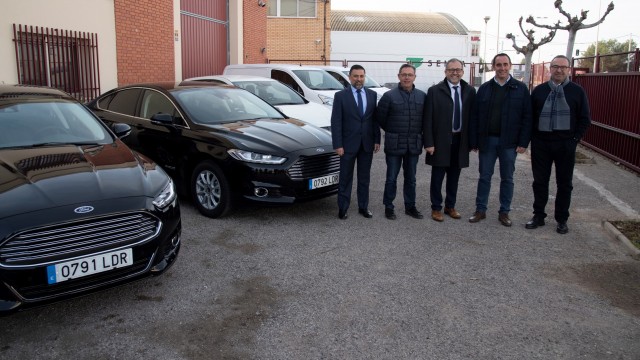 Diputación amplía la flota de automóviles con la compra de cinco nuevos vehículos