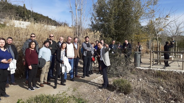 El proyecto europeo Naiades destaca el éxito de colaboración público-privada del parque La Marjal
