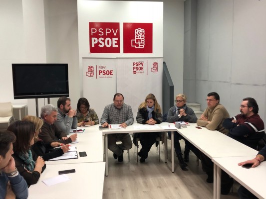 El PSPV de Castelló avala a su grupo municipal y apoya las propuestas para cerrar la crisis del Fadrell