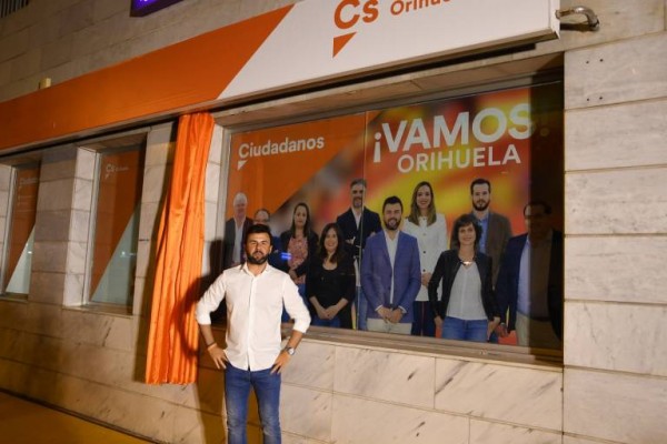 José Aix, nuevo secretario de Organización de Cs en la provincia de Alicante 