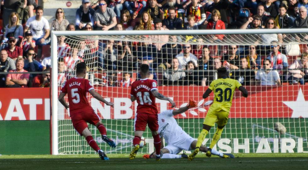 El Villarreal cayó en su única eliminatoria ante el Girona en Motilivi