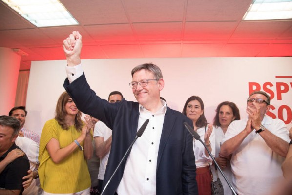 Puig es reelegido como líder del PSPV con más de un 40% de oposición