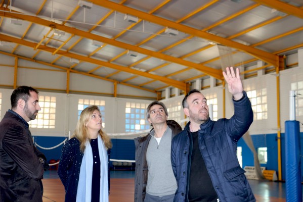 Castelló finaliza la rehabilitación integral del Pablo Herrera con el cambio de la cubierta y el pavimento
