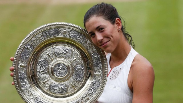 Garbiñe Muguruza asciende al quinto puesto tras su victoria en Wimbledon