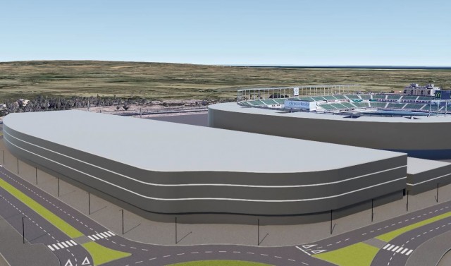 Así será el centro comercial del Martínez Valero: tendrá cinco edificios, tres de ellos de cuatro alturas