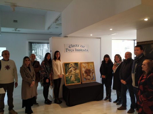 La Diputación presenta la restauración de dos retablos cerámicos de gran valor de la Vilavella


