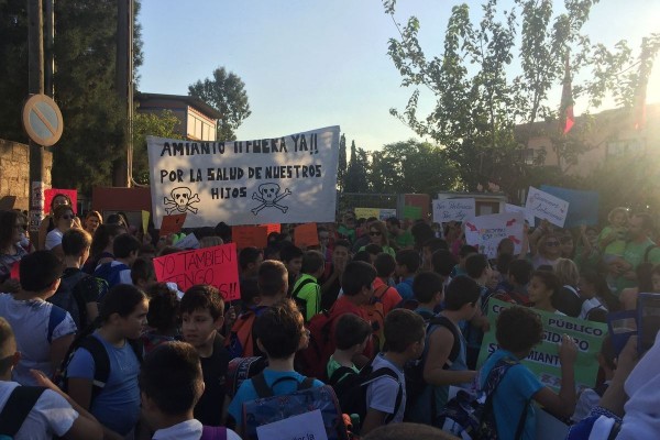 Cinco millones de euros y siete años para retirar el amianto de 32 colegios de Cartagena
