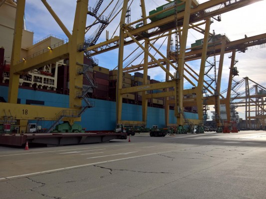 Los fletes de exportación desde el puerto de Valencia crecen un 0,27% a lo largo de 2019